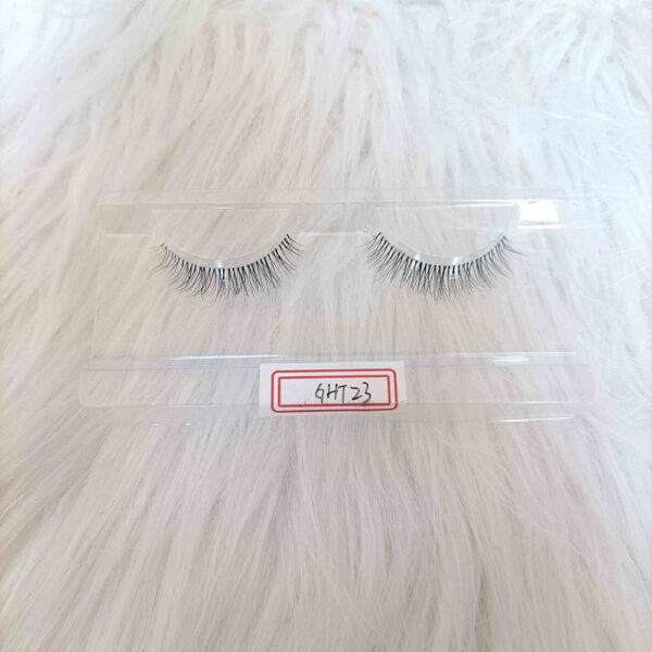 GHT23, Clear Band Mink Hair Eyelash, Natural Eyelash