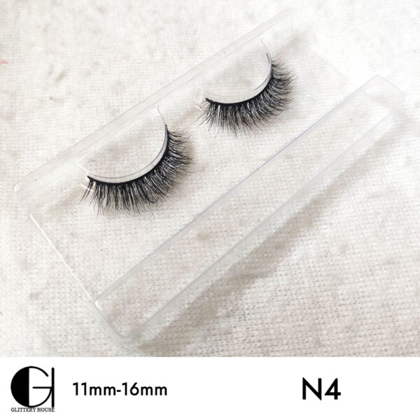 11mm-16mm Mink Hair Eyelashes N04 - Image 2