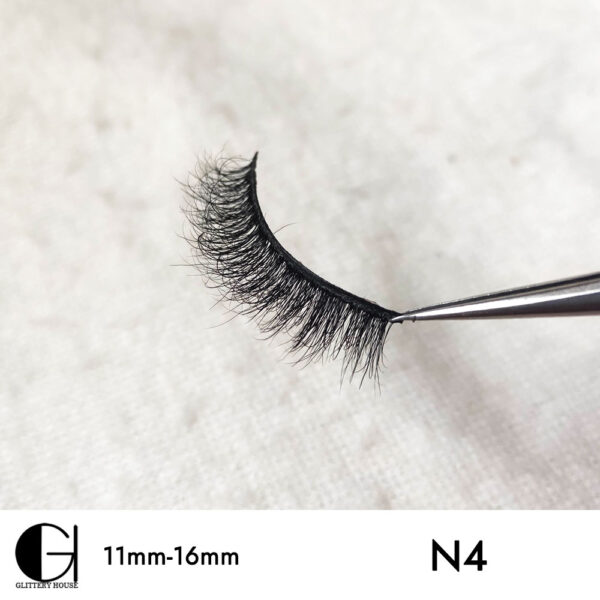 11mm-16mm Mink Hair Eyelashes N04 - Image 3
