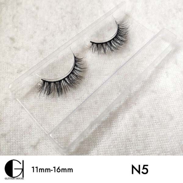 11mm-16mm Mink Hair Eyelashes N05 - Image 2