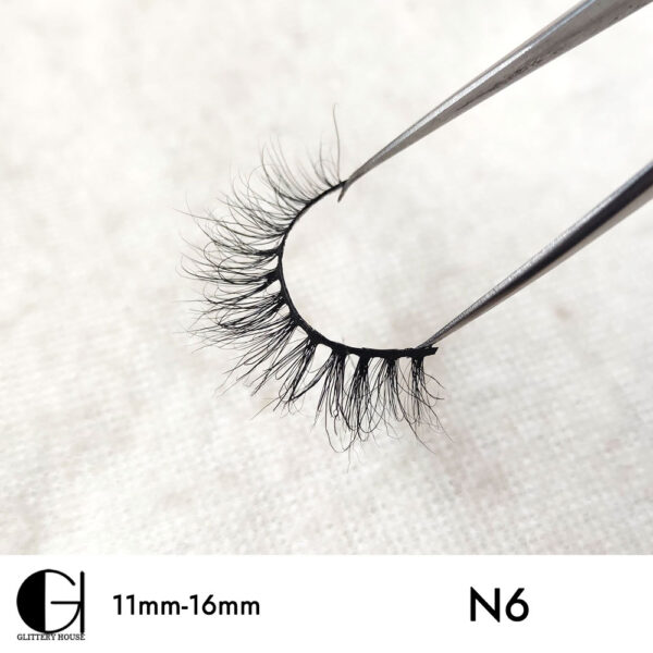 11mm-16mm Mink Hair Eyelashes N06 - Image 3