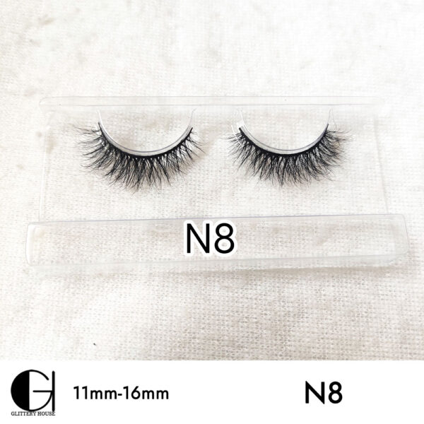11mm-16mm Mink Hair Eyelashes N08