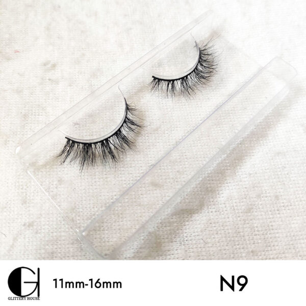 11mm-16mm Mink Hair Eyelashes N09 - Image 2