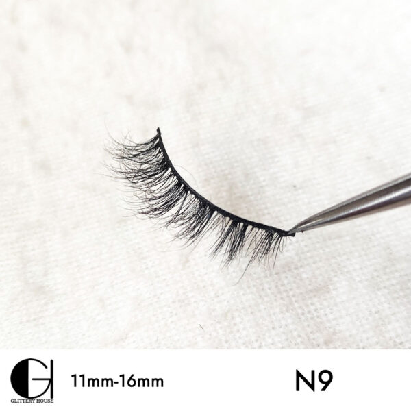 11mm-16mm Mink Hair Eyelashes N09 - Image 3