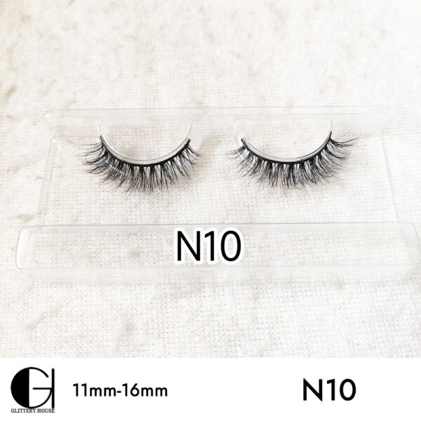 11mm-16mm Mink Hair Eyelashes N10