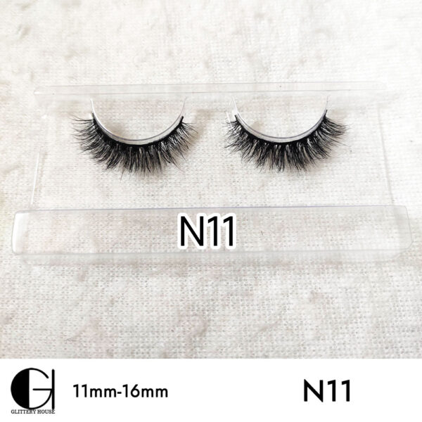 11mm-16mm Mink Hair Eyelashes N11