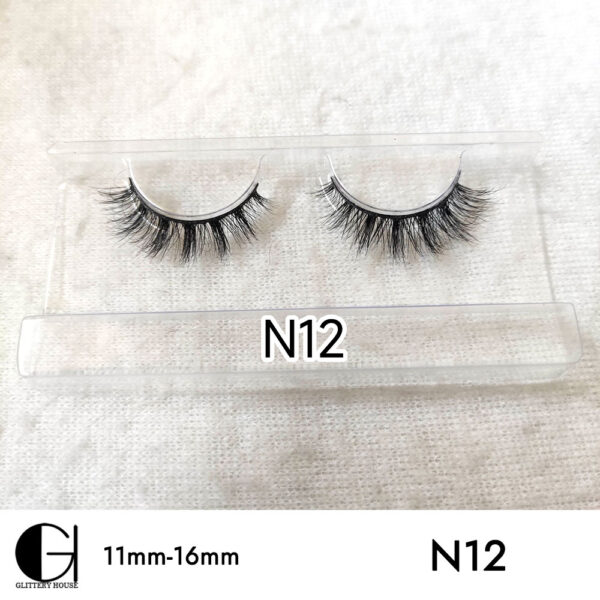 11mm-16mm Mink Hair Eyelashes N12