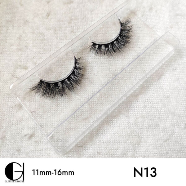 11mm-16mm Mink Hair Eyelashes N13 - Image 2