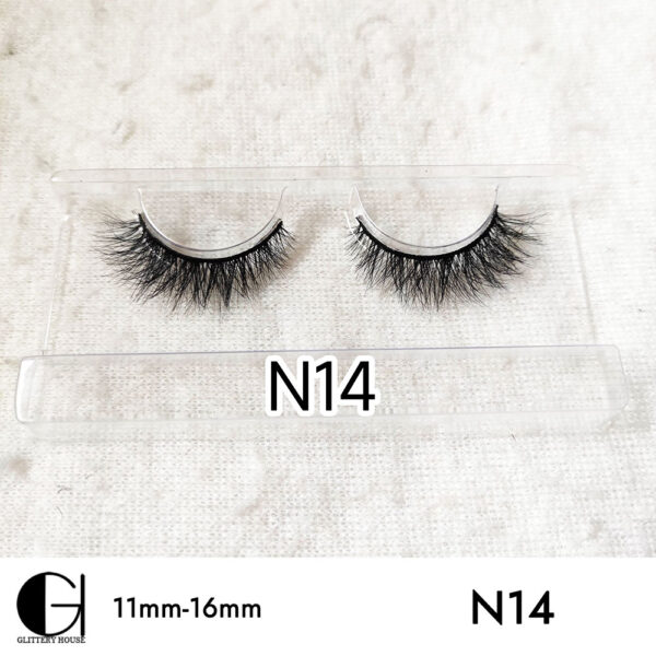 11mm-16mm Mink Hair Eyelashes N14