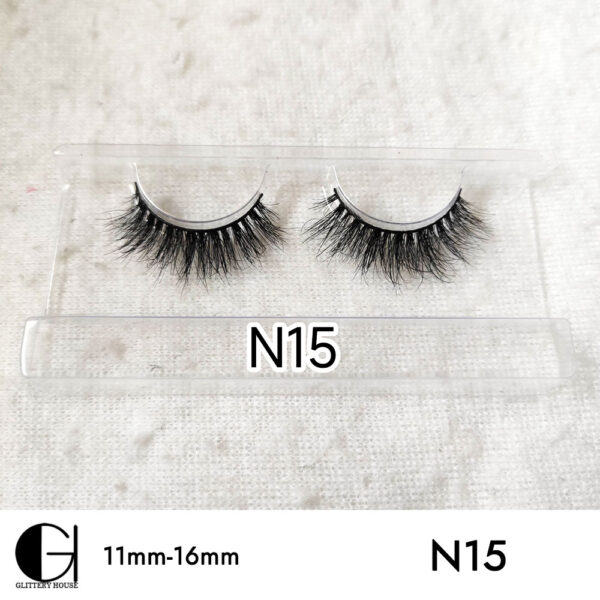 11mm-16mm Mink Hair Eyelashes N15
