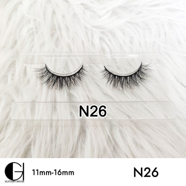 11mm-16mm Mink Hair Eyelashes N26