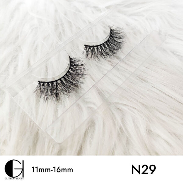 11mm-16mm Mink Hair Eyelashes N29 - Image 2