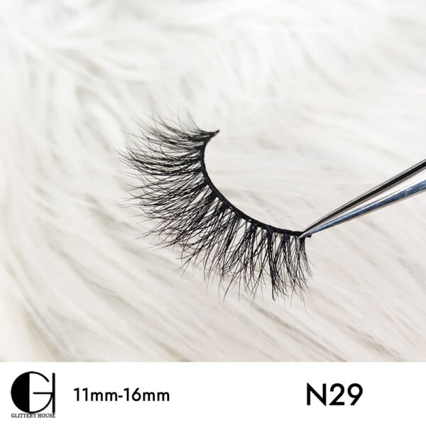 11mm-16mm Mink Hair Eyelashes N29 - Image 3