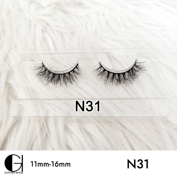 11mm-16mm Mink Hair Eyelashes N31
