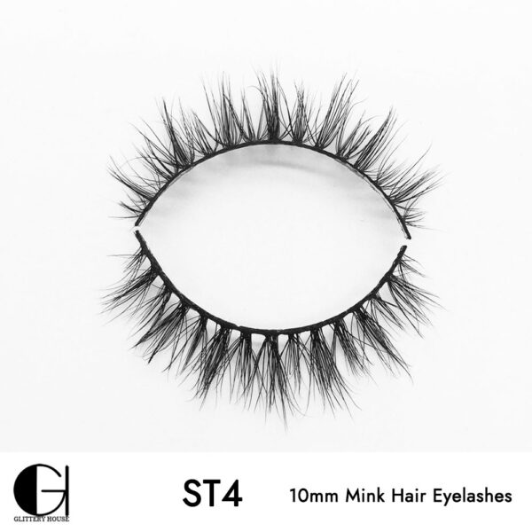 ST04--10mm Mink Hair Eyelashes - Image 2