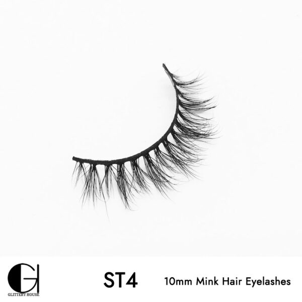 ST04--10mm Mink Hair Eyelashes - Image 3