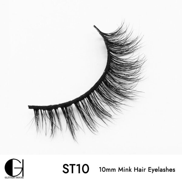 ST10--10mm Mink Hair Eyelashes - Image 3