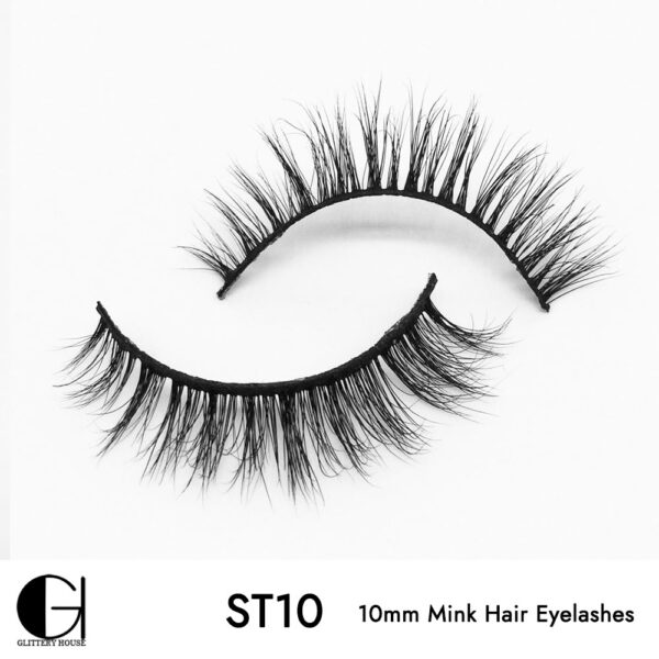ST10--10mm Mink Hair Eyelashes