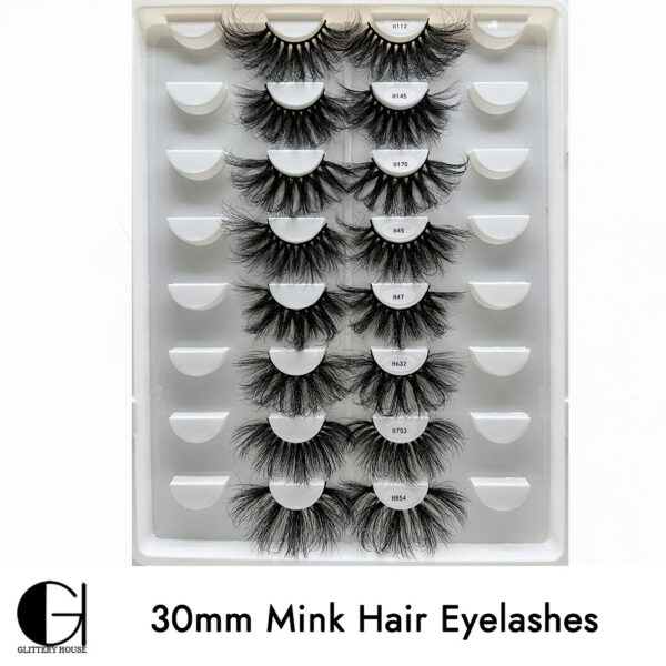30mm Mink Hair Eyelashes