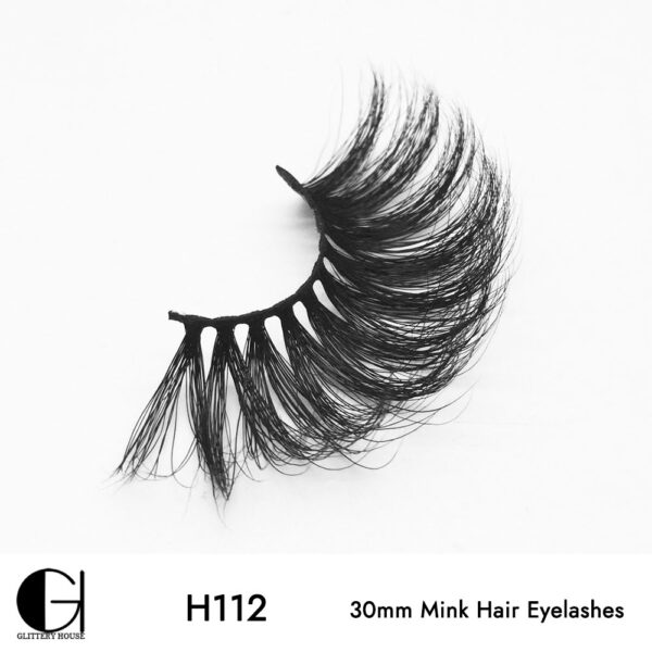 H112, 30mm Mink Hair Eyelashes - Image 4