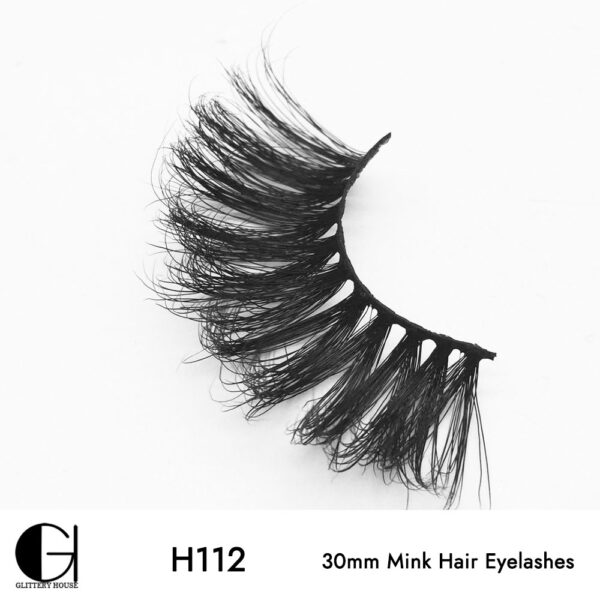 H112, 30mm Mink Hair Eyelashes - Image 5