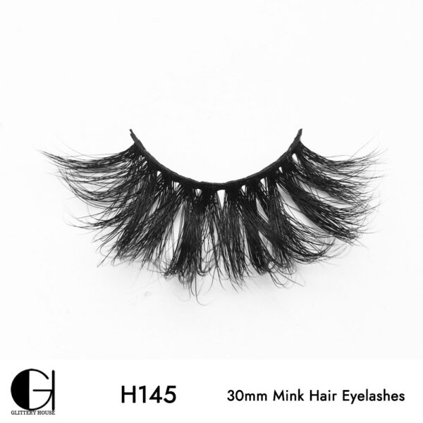 H145, 30mm Mink Hair Eyelashes - Image 3