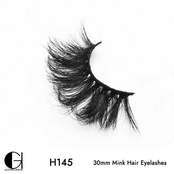 H145, 30mm Mink Hair Eyelashes - Image 5