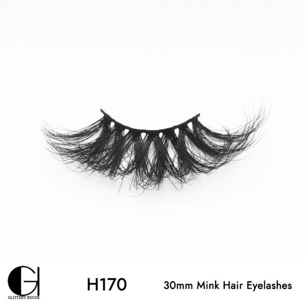 H170, 30mm Mink Hair Eyelashes - Image 3