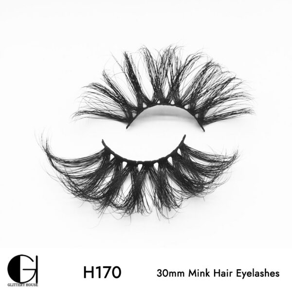 H170, 30mm Mink Hair Eyelashes