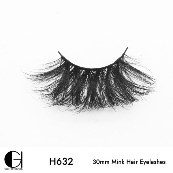 H632, 30mm Mink Hair Eyelashes - Image 3