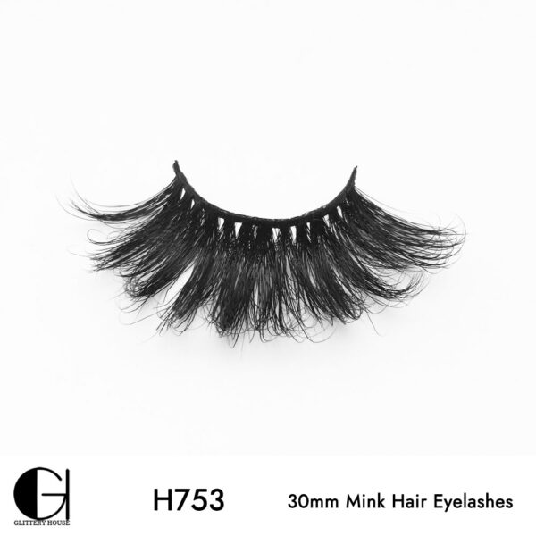 H753, 30mm Mink Hair Eyelashes - Image 3