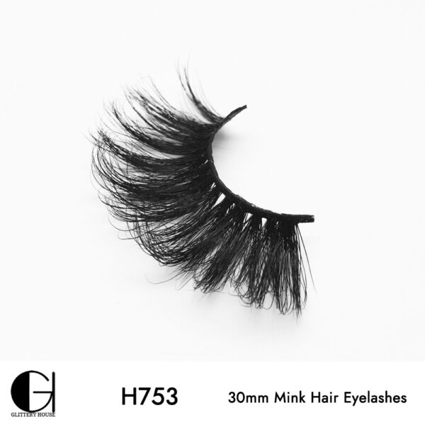 H753, 30mm Mink Hair Eyelashes - Image 5