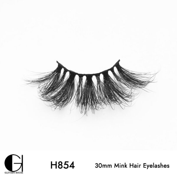 H854, 30mm Mink Hair Eyelashes - Image 3