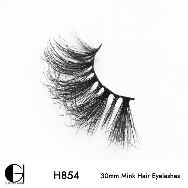 H854, 30mm Mink Hair Eyelashes - Image 5