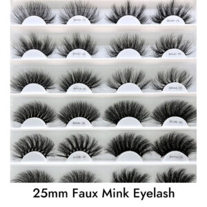 25mm Faux Mink Eyelashes