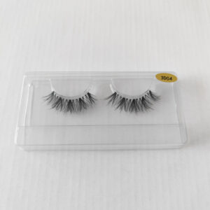 3D Clear Band Faux Mink Eye lashes - 3D04