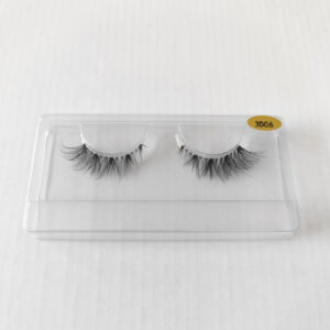 3D Clear Band Faux Mink Eye lashes - 3D06