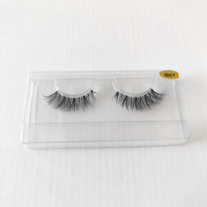 3D Clear Band Faux Mink Eye lashes - 3D07
