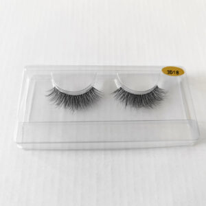 3D Clear Band Faux Mink Eye lashes - 3D18