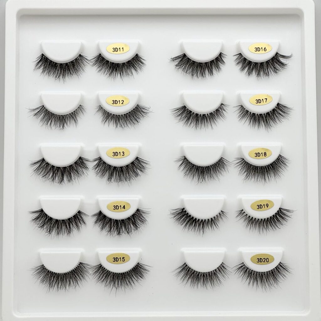 clear band eyelashes