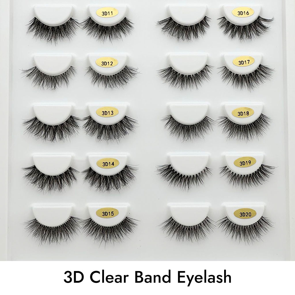 clear band eyelash surface image