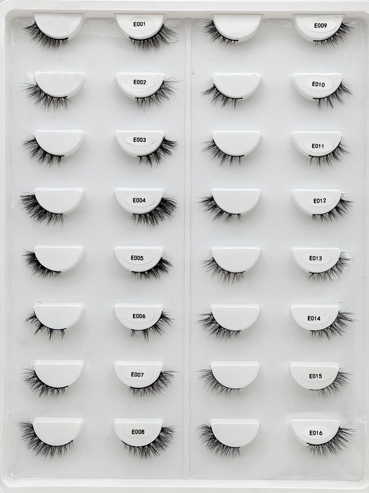 half lashes